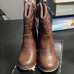 Cat & Jack Kids Brown Boots